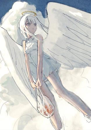 angel illust screenshot